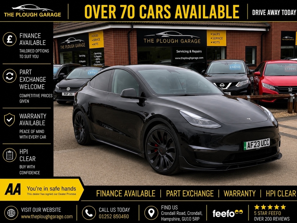 Tesla Model Y Dual Motor Performance Suv 4Wd Black