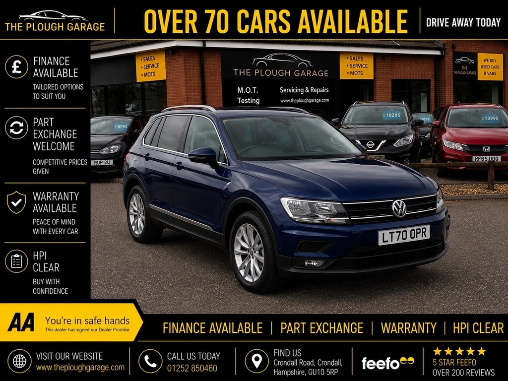 Volkswagen Tiguan 1.5 Tsi Evo Match Suv Dsg Euro 6 Ss Blue