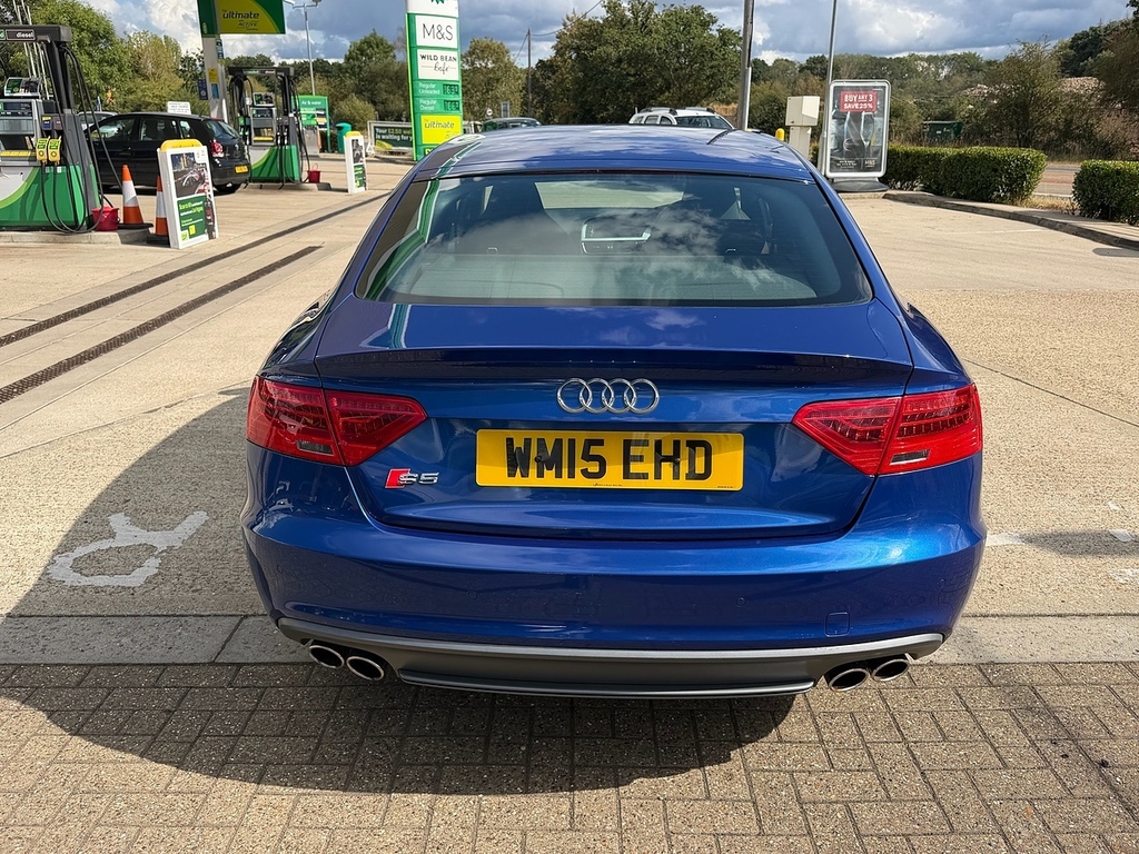 Audi S5 3.0 Tfsi V6 Sportback S Tronic Quattro WM15EHD Blue #4