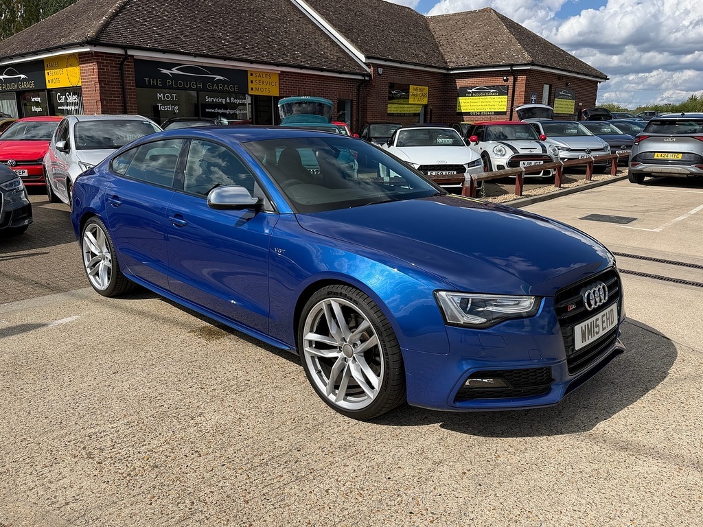 Audi S5 3.0 Tfsi V6 Sportback S Tronic Quattro WM15EHD Blue #2