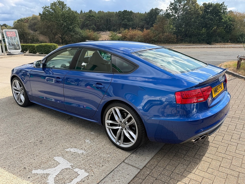Audi S5 3.0 Tfsi V6 Sportback S Tronic Quattro WM15EHD Blue #6