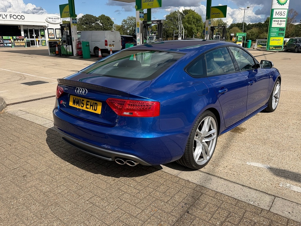 Audi S5 3.0 Tfsi V6 Sportback S Tronic Quattro WM15EHD Blue #3