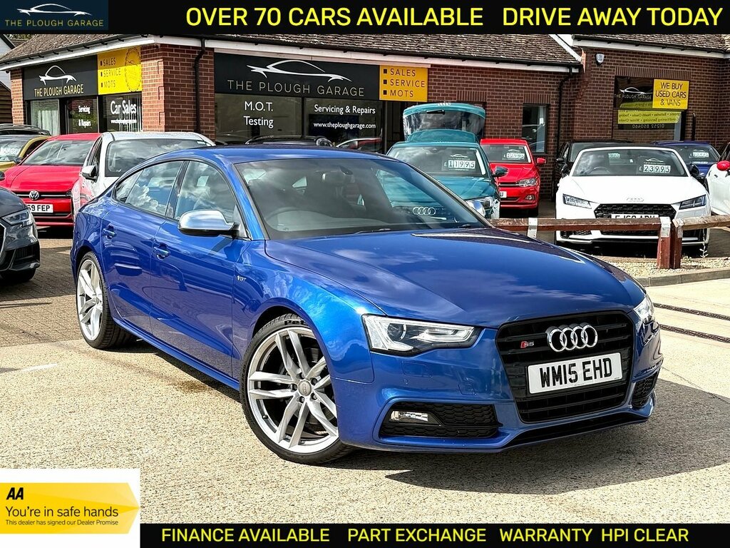 Audi S5 3.0 Tfsi V6 Sportback S Tronic Quattro Blue