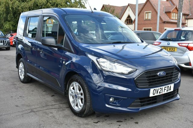Ford Tourneo Connect Ecoblue Zetec Mpv Blue #2