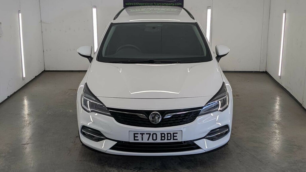 Vauxhall Astra 1.2 Turbo Se Sports Tourer Euro 6 Ss White #3