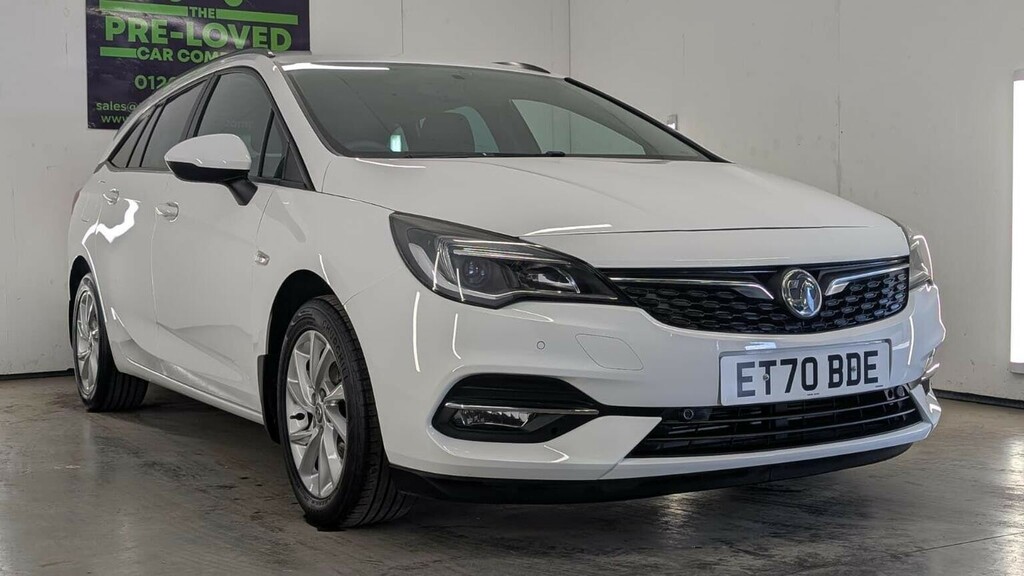 Vauxhall Astra 1.2 Turbo Se Sports Tourer Euro 6 Ss White #2