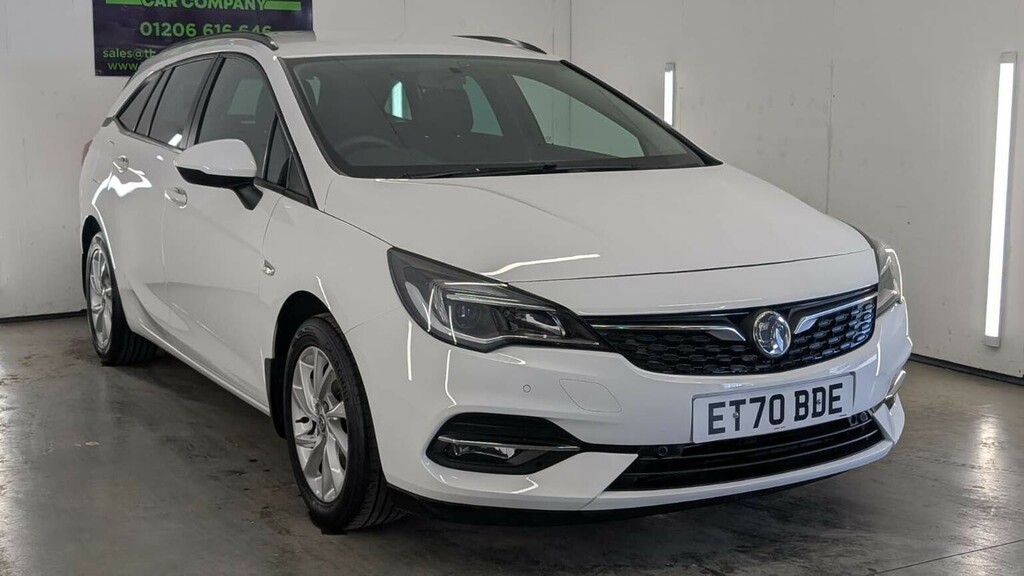 Vauxhall Astra 1.2 Turbo Se Sports Tourer Euro 6 Ss White #6