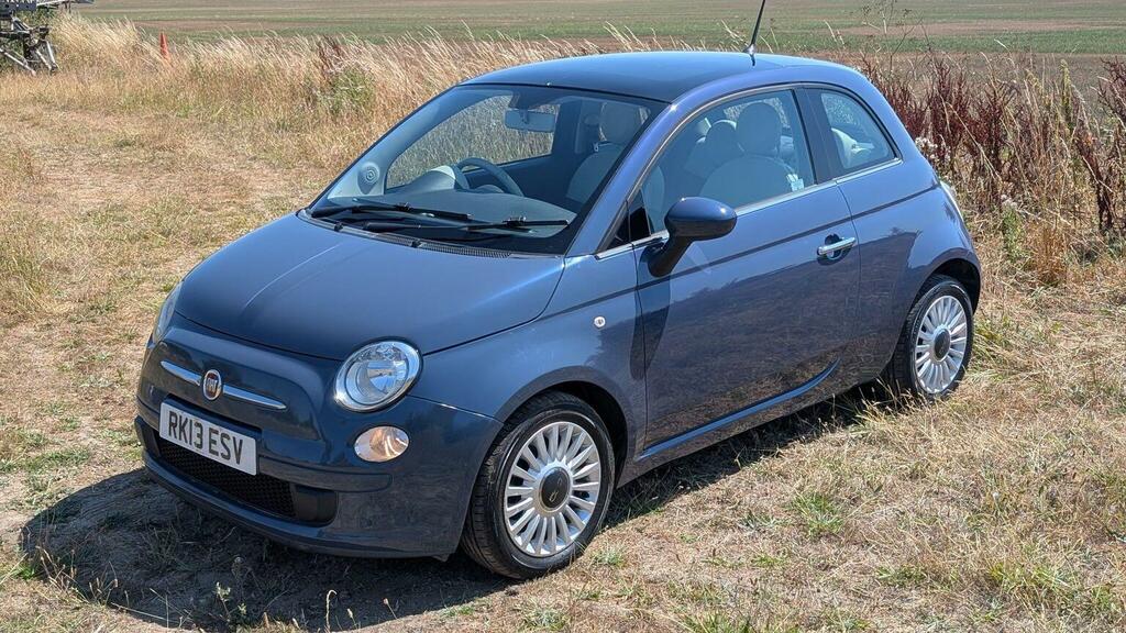 Fiat 500 0.9 Twinair Lounge Euro 5 Ss Blue