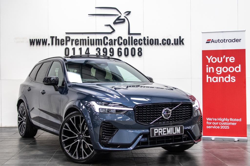 Volvo XC60 Recharge T8 R-design Pro Awd Blue #3