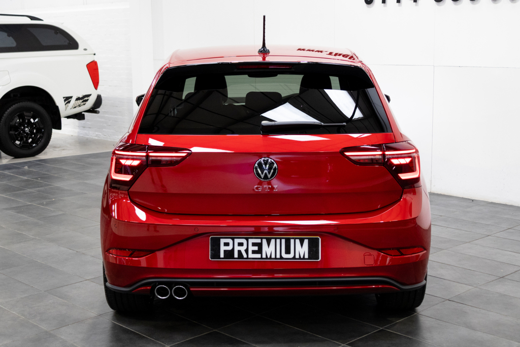 Volkswagen Polo Gti Tsi Dsg Red #4