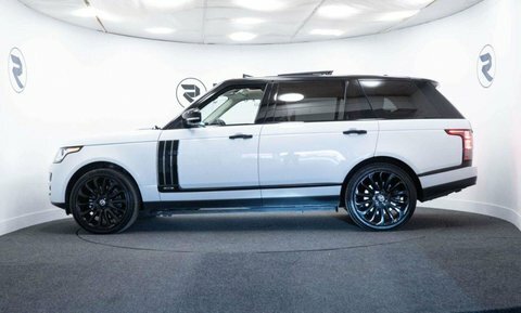 Land Rover Range Rover V8 Autobiography White #4