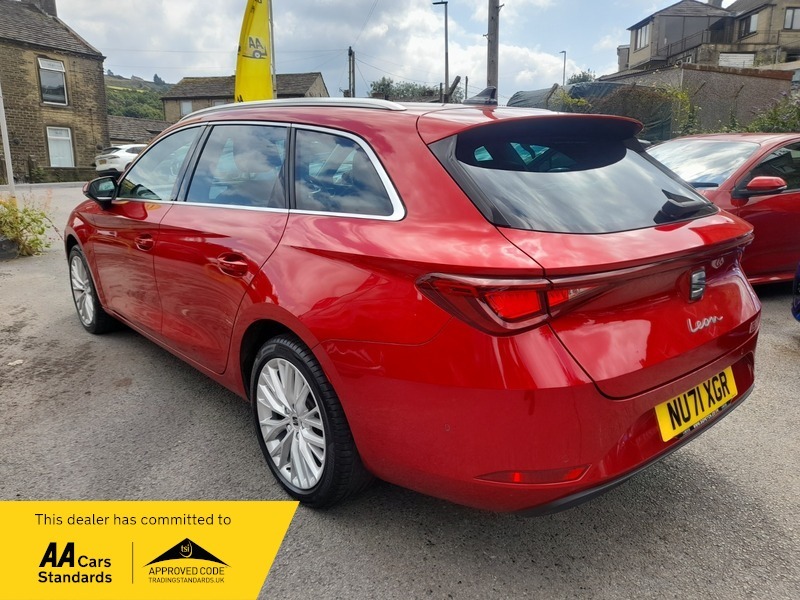 Seat Leon 1.5 Etsi Evo Xcellence Red #5