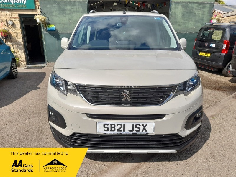 Peugeot Rifter 1.5 Hdi Blue Allure SB21JSX Beige #2