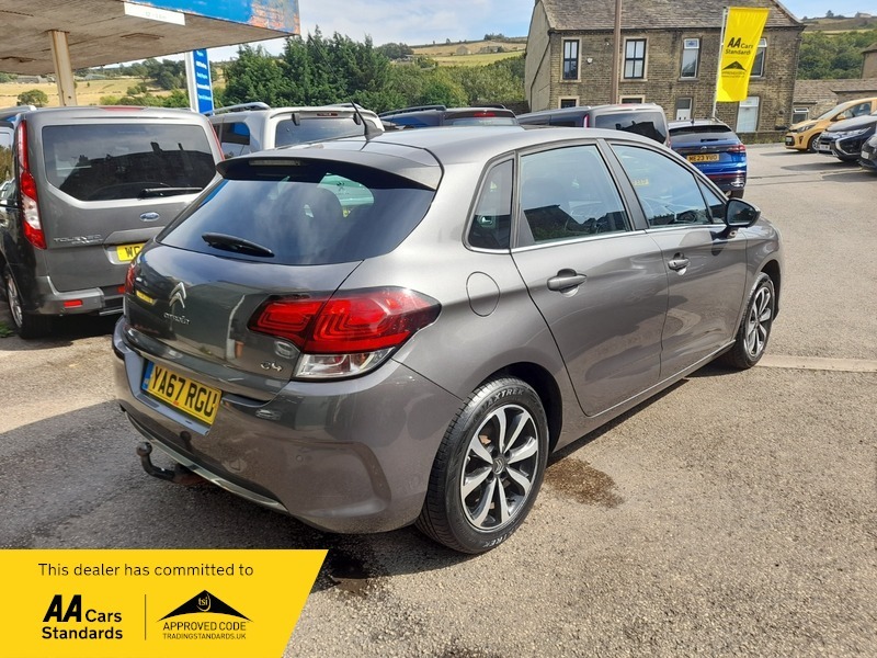 Citroen C4 1.6 Eco Turbo Blue Hdi Platinum Edition H Grey #4