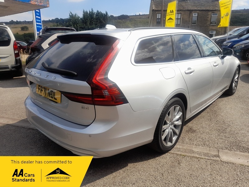 Volvo V90 B4 Momentum 2.0 Mhev Silver #4