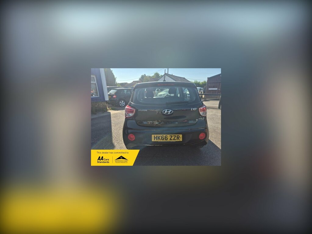 Hyundai I10 1.0 Blue Drive Se Hatchback Euro Black #3