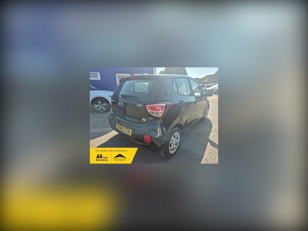 Hyundai I10 1.0 Blue Drive Se Hatchback Euro Black #4