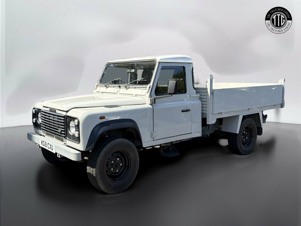 Land Rover Defender 130 130 Tipper White #2
