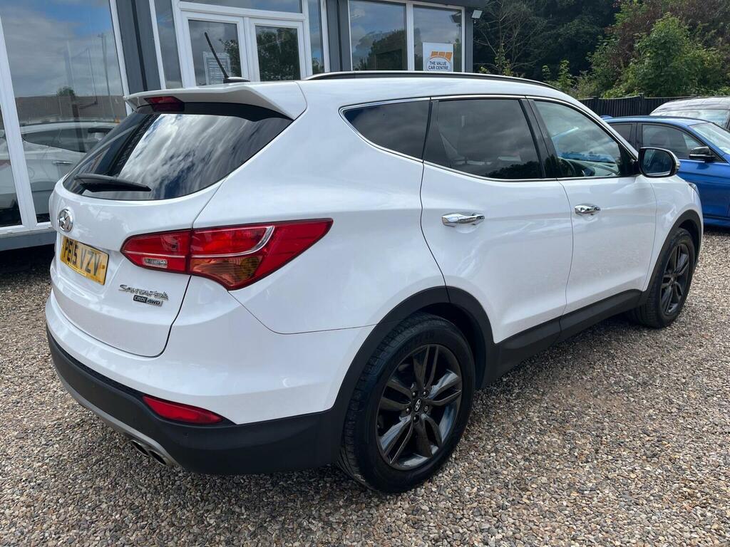 Hyundai Santa Fe 2.2 Crdi Premium Se 4Wd Euro 5 7 Seat White #4
