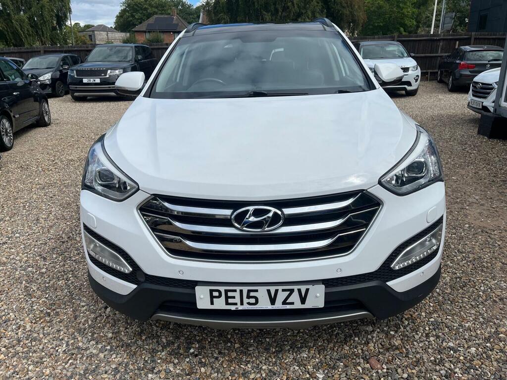 Hyundai Santa Fe 2.2 Crdi Premium Se 4Wd Euro 5 7 Seat White #2