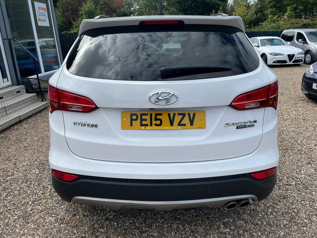 Hyundai Santa Fe 2.2 Crdi Premium Se 4Wd Euro 5 7 Seat White #5
