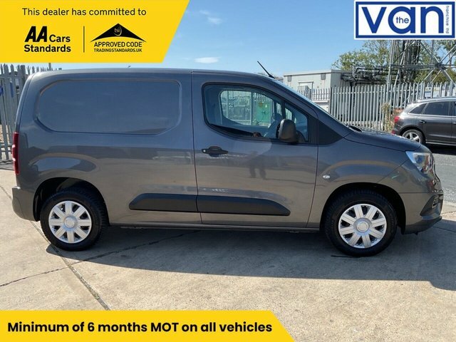 Vauxhall Combo 1.5 Turbo D 2000 Sportive Panel Van Man KV70SVN Grey #2