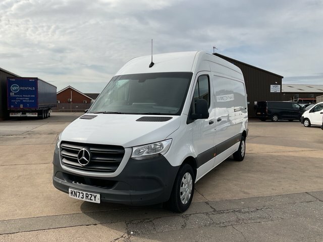 Mercedes-Benz Sprinter 2.0 315 Cdi Premium Panel Van Fw KN73RZY White #6