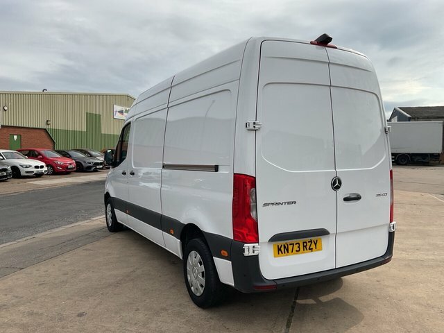 Mercedes-Benz Sprinter 2.0 315 Cdi Premium Panel Van Fw KN73RZY White #4