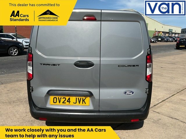 Ford Transit Courier 1.5 Ecoblue Trend Panel Van Swb OV24JVK Silver #4