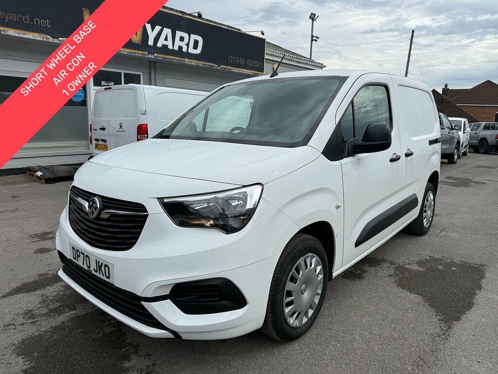 Vauxhall Combo 1.6 Turbo D 2300 Sportive Swb Air Con Van Dies White