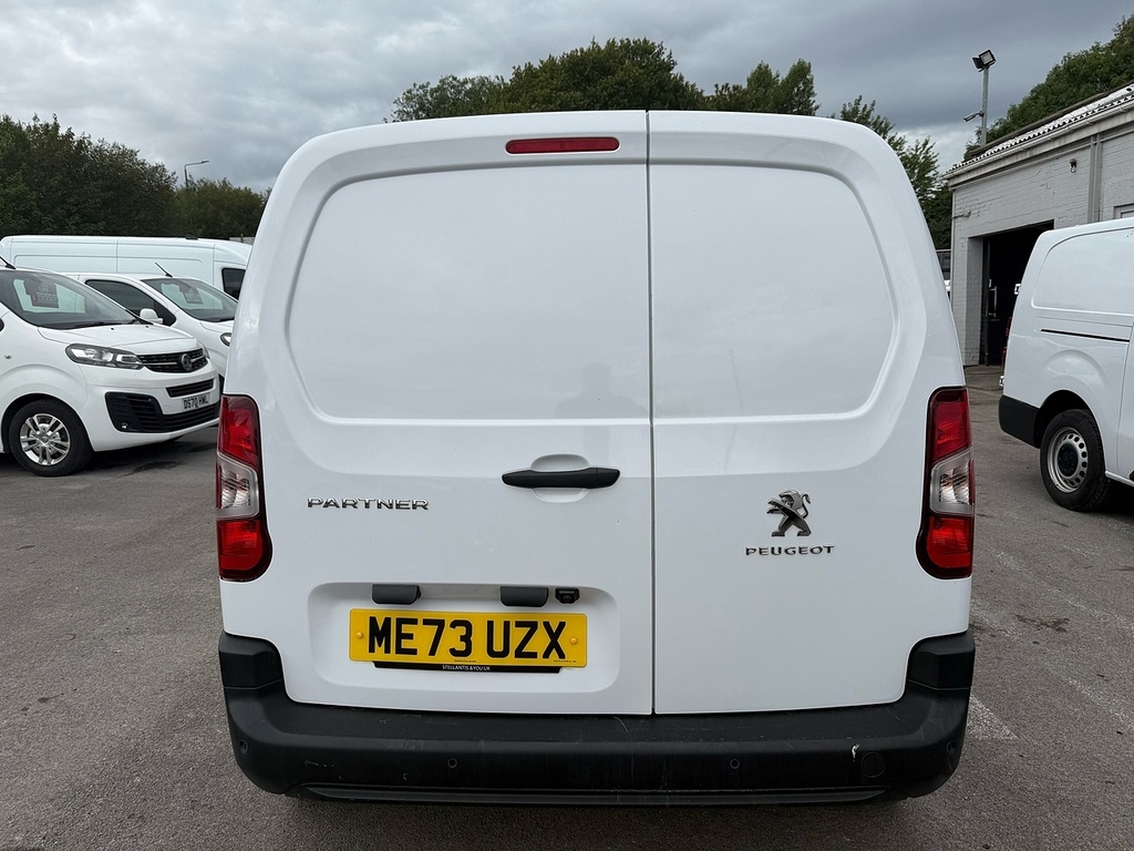 Peugeot Partner 1.5 Bluehdi 1000 Professional Premium Swb Air Co White #6