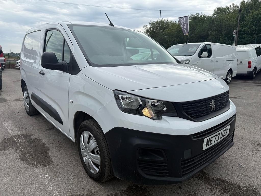 Peugeot Partner 1.5 Bluehdi 1000 Professional Premium Swb Air Co White #3