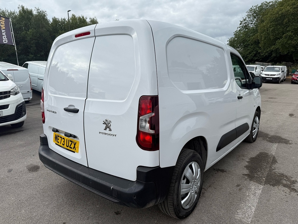 Peugeot Partner 1.5 Bluehdi 1000 Professional Premium Swb Air Co White #5