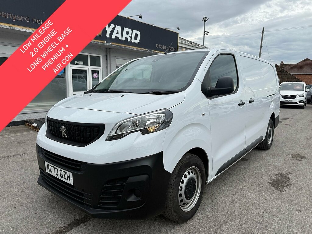 Peugeot Expert 2.0 Bluehdi 1400 Professional Premium Long Air C White