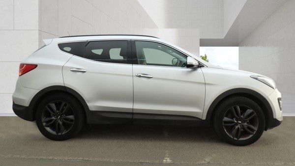 Hyundai Santa Fe Premium Se Blue #7