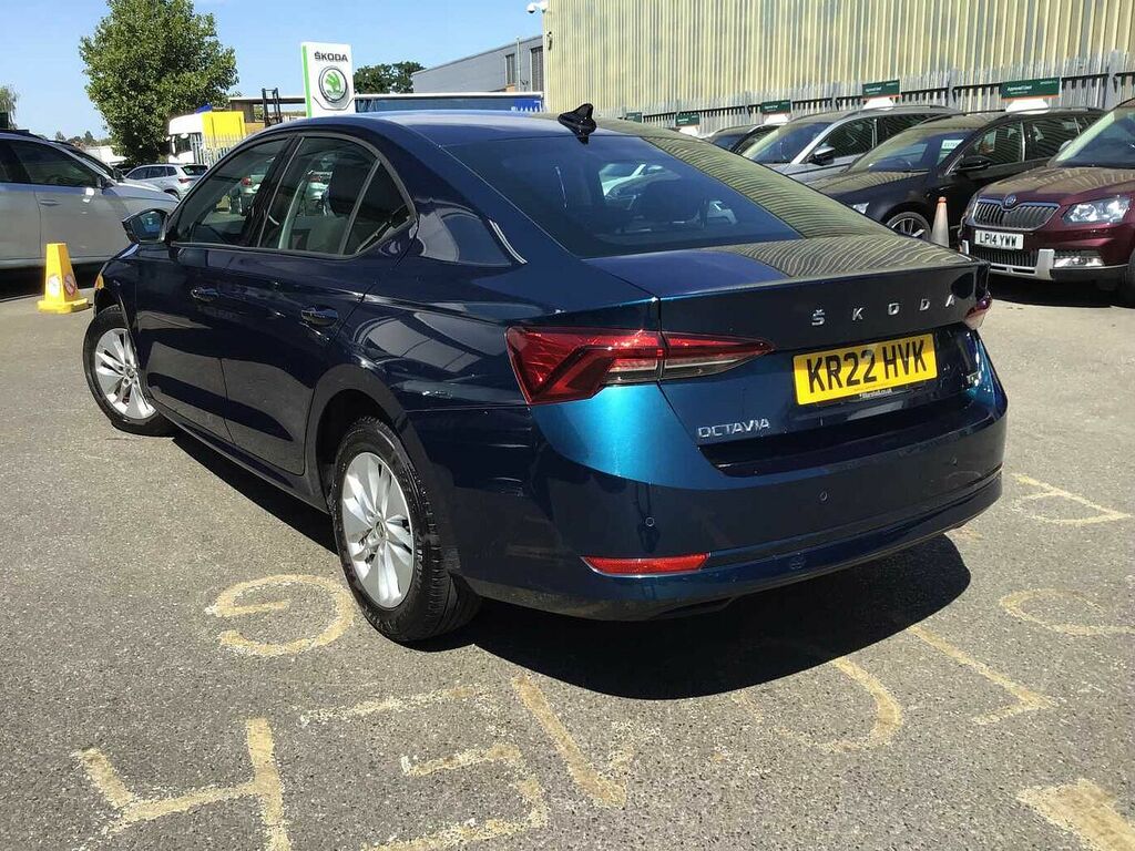 Skoda Octavia 1.0 Tsi E-tec Se Dsg KR22HVK Blue #3