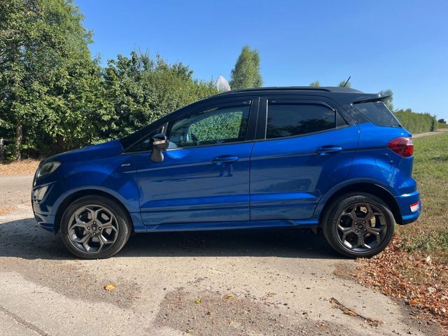 Ford Ecosport 1.0T Ecoboost St-line Suv Euro 6 EJ18PDV Blue #4