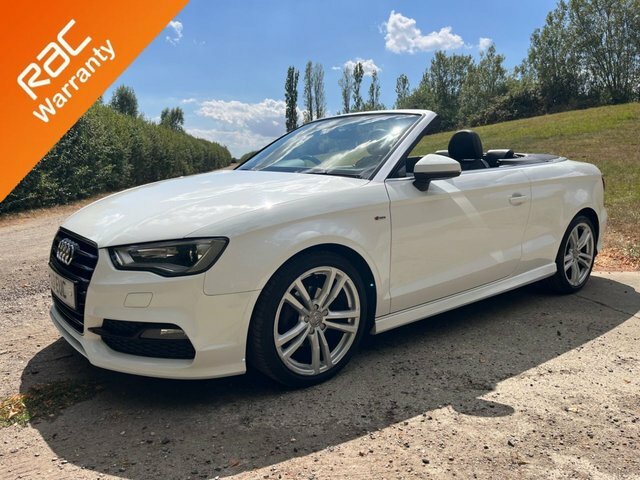 Audi A3 Cabriolet 1.4 Tfsi Cod S Line Convertible White