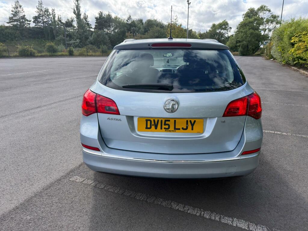 Vauxhall Astra 1.6I Design Sports Tourer Euro 6 Silver #6