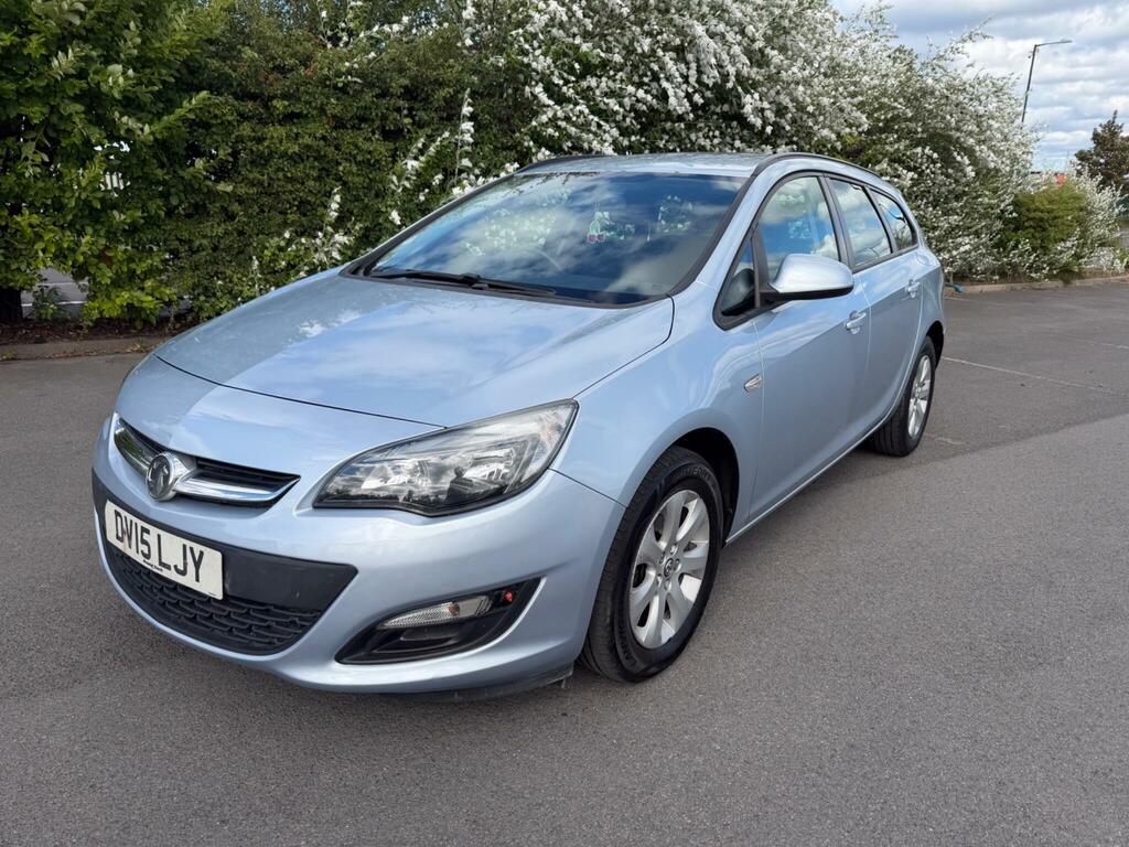 Vauxhall Astra 1.6I Design Sports Tourer Euro 6 Silver #3