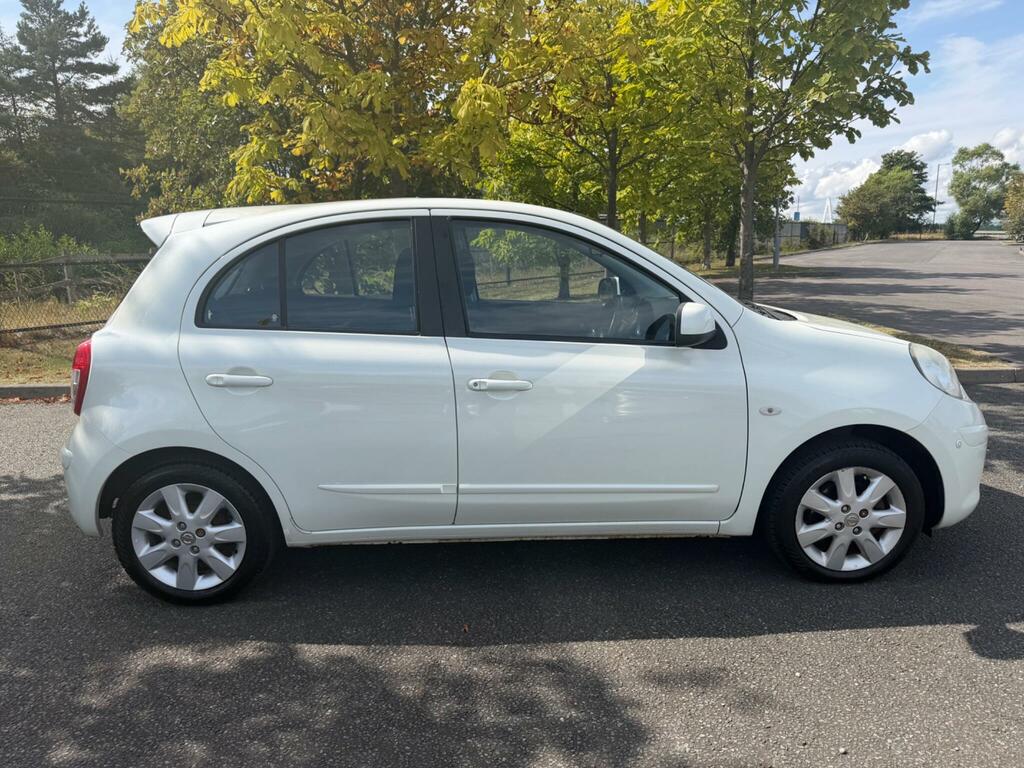 Nissan Micra 1.2 12V Visia Cvt Euro 5 Black #7