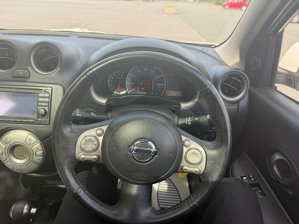 Nissan Micra 1.2 12V Visia Cvt Euro 5 Black #18