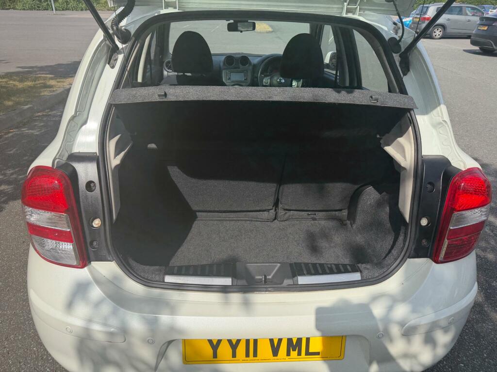 Nissan Micra 1.2 12V Visia Cvt Euro 5 Black #17
