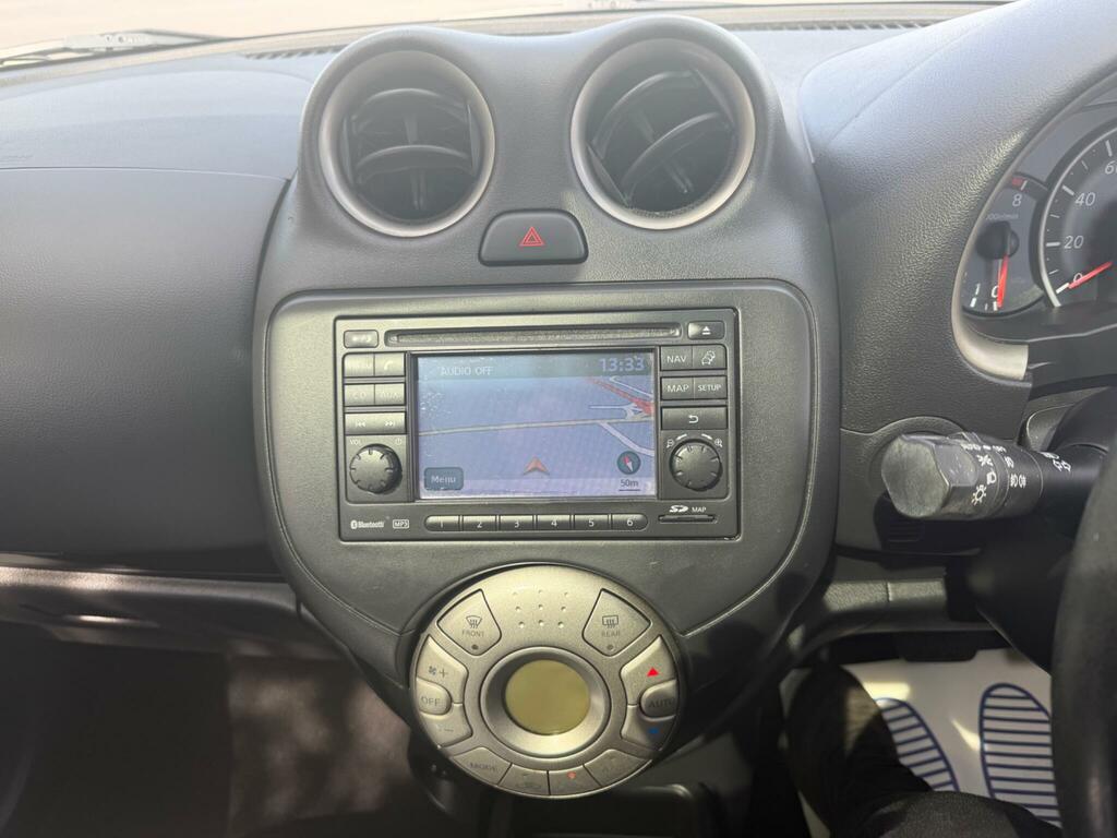 Nissan Micra 1.2 12V Visia Cvt Euro 5 Black #16