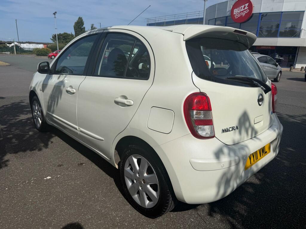 Nissan Micra 1.2 Dig-s Tekna Cvt Euro 5 Ss White #4