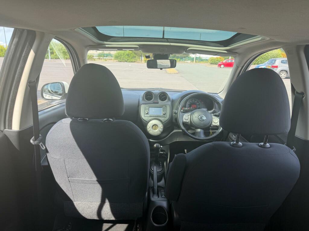 Nissan Micra 1.2 12V Visia Cvt Euro 5 Black #14