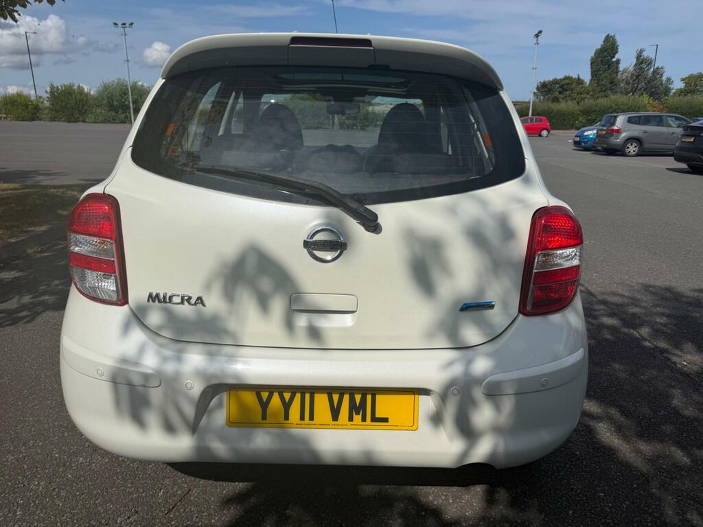 Nissan Micra 1.2 Dig-s Tekna Cvt Euro 5 Ss White #6