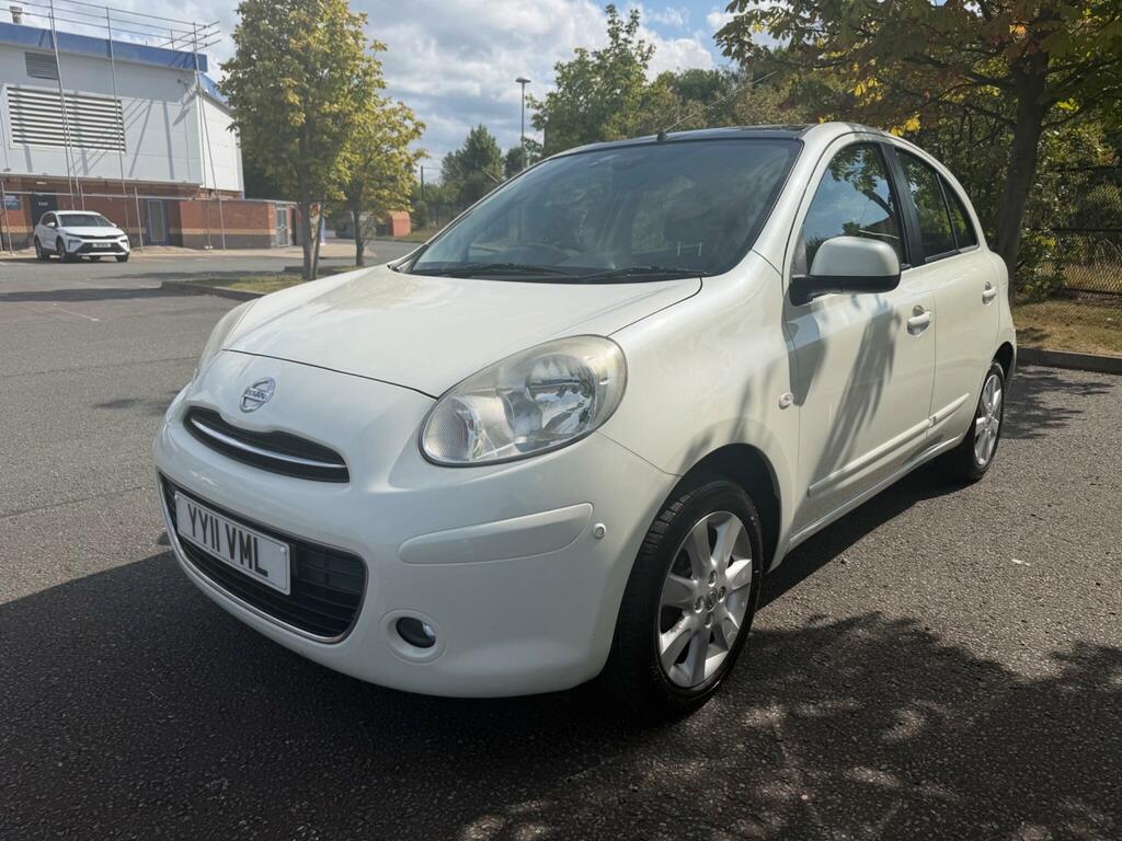 Nissan Micra 1.2 Dig-s Tekna Cvt Euro 5 Ss White #3
