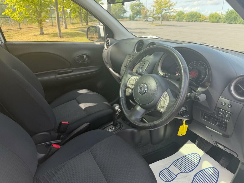 Nissan Micra 1.2 12V Visia Cvt Euro 5 Black #10