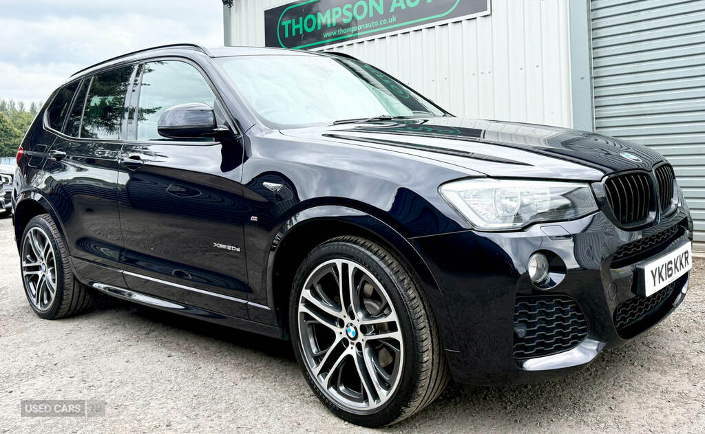 BMW X3 Xdrive20d M Sport Step Black